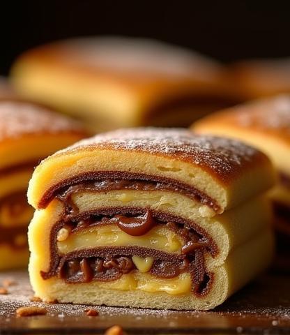 Vastag, töltött édes indonéz palacsinta (Martabak Manis)